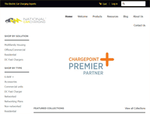Tablet Screenshot of nationalcarcharging.com